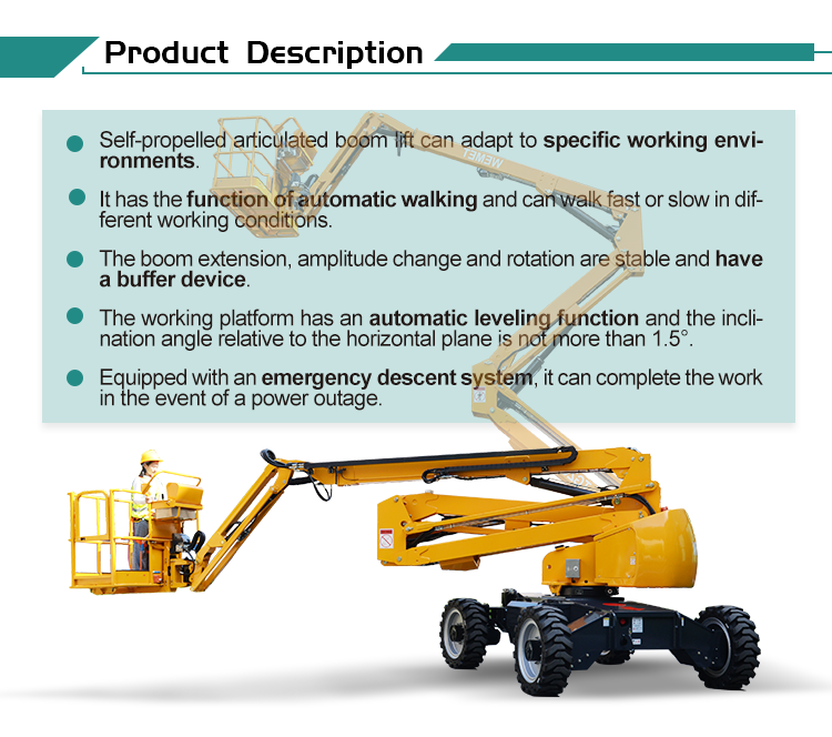 self propelled boom lift