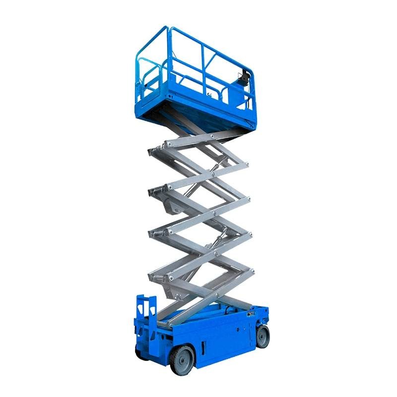 Scissor lift lifting principle